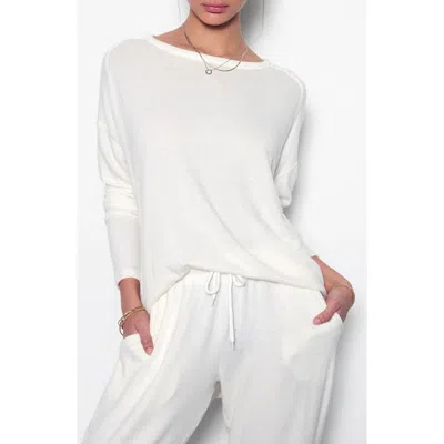 Tart Christiaan Cutout Oversize Sweater In Gardenia