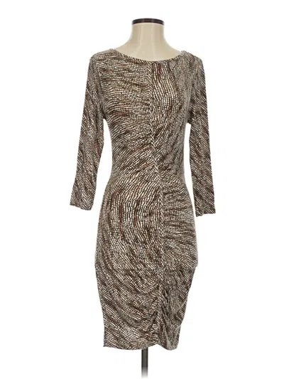 Pre-owned Tart Cocktail Dress In Brown