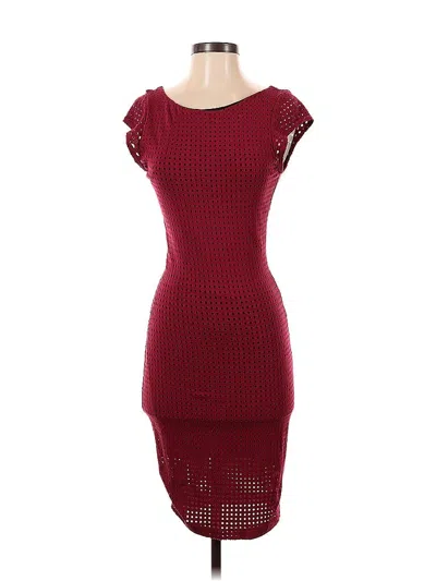 Pre-owned Tart Cocktail Dress In Burgundy