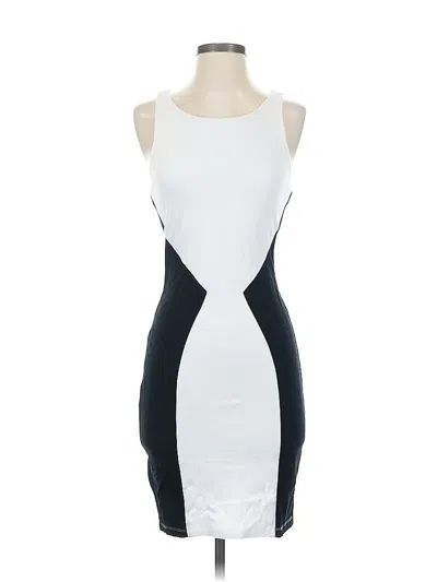Pre-owned Tart Cocktail Dress In White