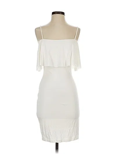 Pre-owned Tart Cocktail Dress In White