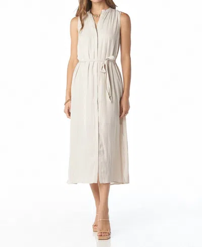 Tart Collections Adya Silk Dress In Perfectly Pale In Multi
