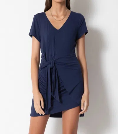 Tart Collections Alby Dress In Peacoat Navy In Multi