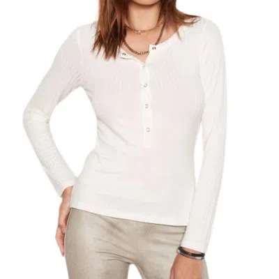 Tart Collections Alli Top In Chalk In Gray