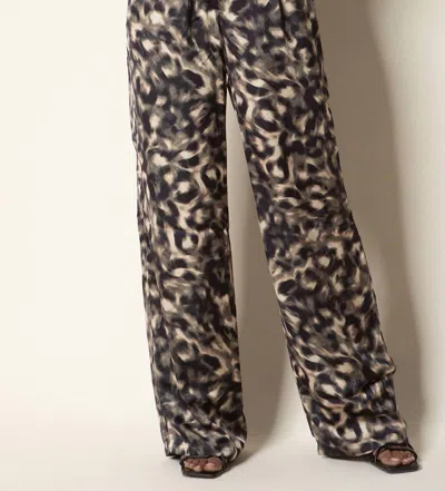 Tart Collections Amal Pants In Abstract Tie Dye Animal In Multi