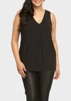 Tart Collections Annalise Plus Top In Black In Black