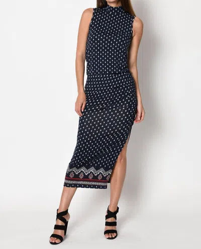 Tart Collections Arden Midi Dress In Floral Border In Multi
