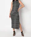 Tart Collections Arden Midi Dress In Heather Croco In Multi