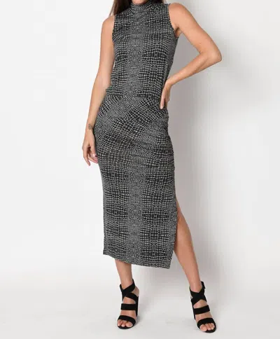 Tart Collections Arden Midi Dress In Heather Croco In Multi