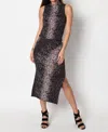 Tart Collections Arden Midi Dress In Scarlet Python In Multi