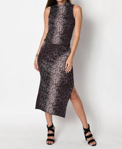 Tart Collections Arden Midi Dress In Scarlet Python In Multi