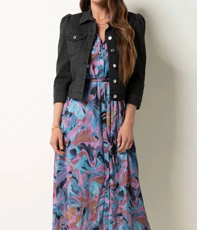 Tart Collections Averill Distressed Jacket In Black