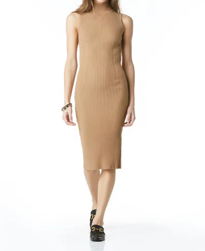 Tart Collections Aviva Dress In Soft Brown In Beige