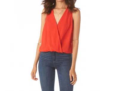 Tart Collections Carina Sleeveless In Nectar In Red