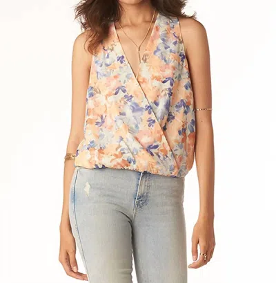 Tart Collections Carinna Top In Pressed Floral In Brown