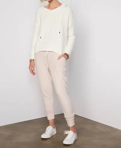 Tart Collections Chance Hoodie In Sea Salt In White