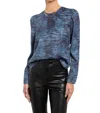 Tart Collections Charise Top In Twilight Zebra In Multi