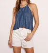 Tart Collections Claudia Tank Top In Sketched In Multi