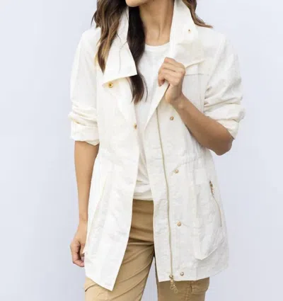 Tart Collections Cory Jacket In Gardenia In White
