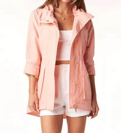 Tart Collections Cory Jacket In Shell Pink In Multi