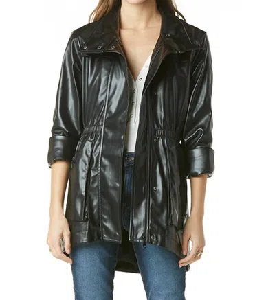 Tart Collections Cory Vegan Leather Jacket In Black