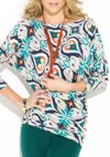 Tart Collections Crystal Top In Ikat Spade In Multi