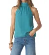 Tart Collections Delfina Top In Teal In Blue