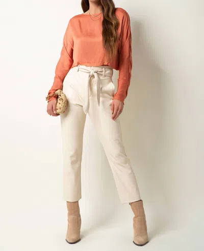 Tart Collections Ditza Top In Copper Coin In Multi