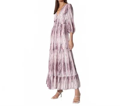 Tart Collections Emme Maxi Dress In Linear Dusk In Multi