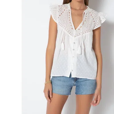 Tart Collections Evangeline Top In White