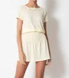 Tart Collections Fran Dress In Lemon Meringue In Neutral