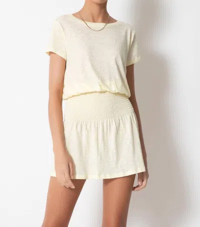Tart Collections Fran Dress In Lemon Meringue In Neutral