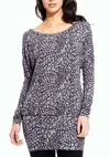 Tart Collections Geniveve Top In Distressed Snake Leopard In Multi