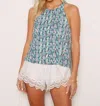 Shop Tart Collections Hallie Tank Top In Spring Snake In Multi