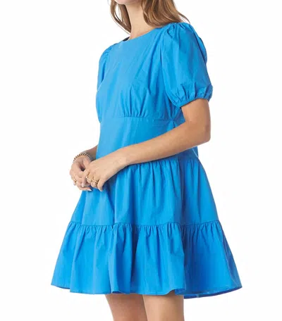Tart Collections Hestia Cotton Dress In French Blue In Multi