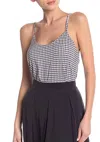 Tart Collections Izzy Top In Tiled Abstract No Border P693 In Blue