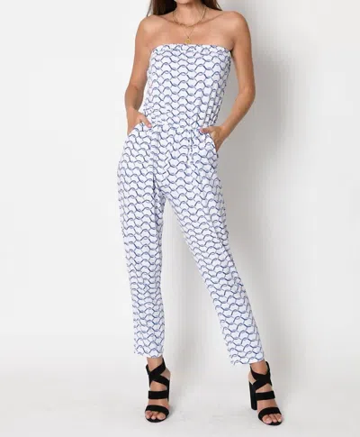 Tart Collections Jackelyn Modal Jumpsuit In Chainprint In Multi