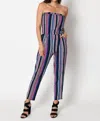 Tart Collections Jackelyn Modal Jumpsuit In Painted Stripe In Multi