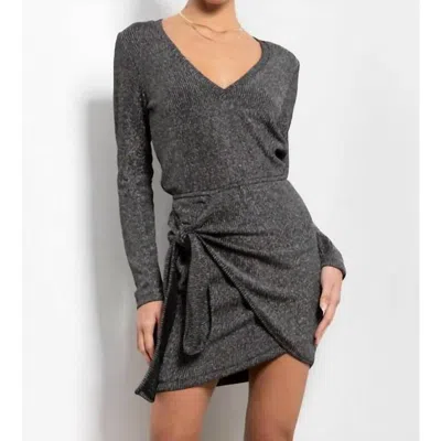 Tart Collections Jamilyn Dress In Black In Gray