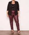 Tart Collections Jax Plus Blazer In Black In Black
