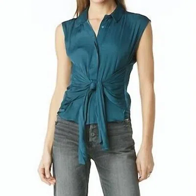 Tart Collections Kassidy Top In Reflecting Pond In Blue
