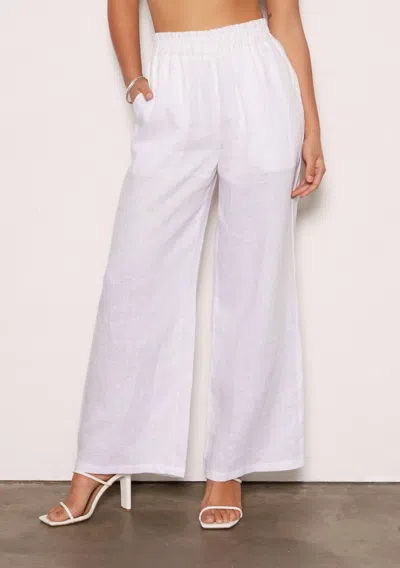 Tart Collections Kelse Pants In Bright White