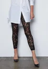 Tart Collections Lace Legging In Black In Black