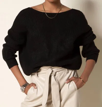 Tart Collections Leigh Sweater In Black In Multi