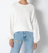 Tart Collections Leisel Sweater In White In White