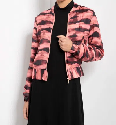 Tart Collections Mindi Jacket In Watercolor Sky In Pink