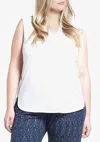 Tart Collections Pilar Plus Top In White In White