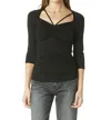 Tart Collections Racella Top In Black In Black
