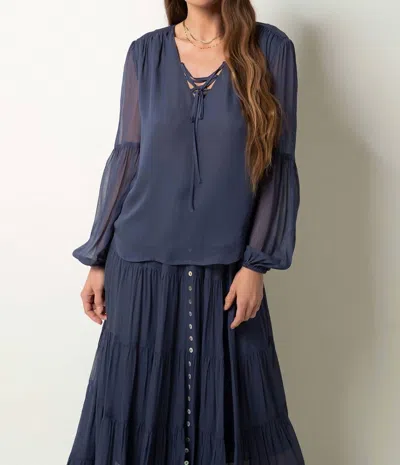Tart Collections Shena Top In Nightshadow Blue In Multi