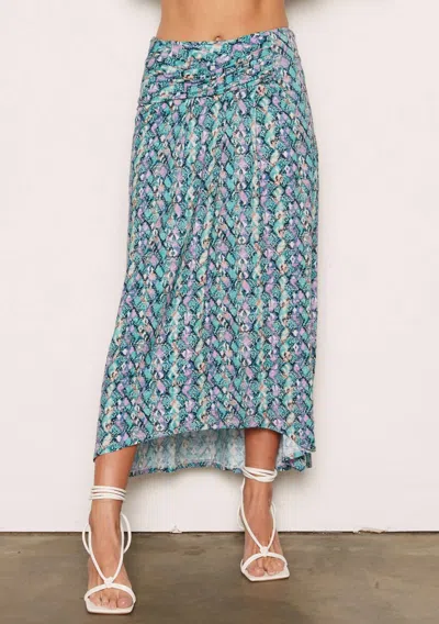 Tart Collections Trina Skirt In Spring Snake In Multi